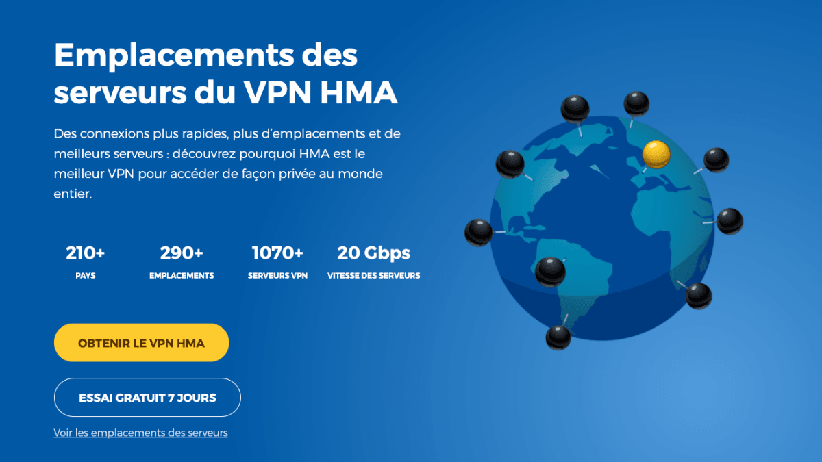 VPN en promo HideMyAss Deux