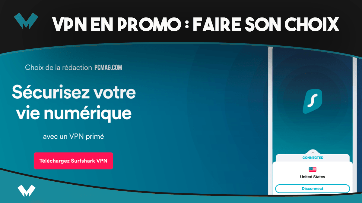 Le top 2 des VPN en promo
