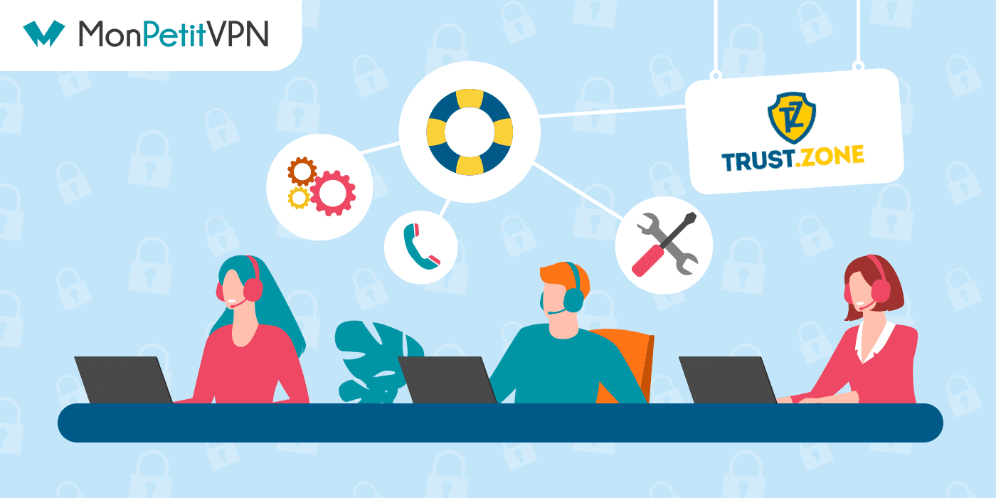 Prendre contact avec le support technique TrustZone
