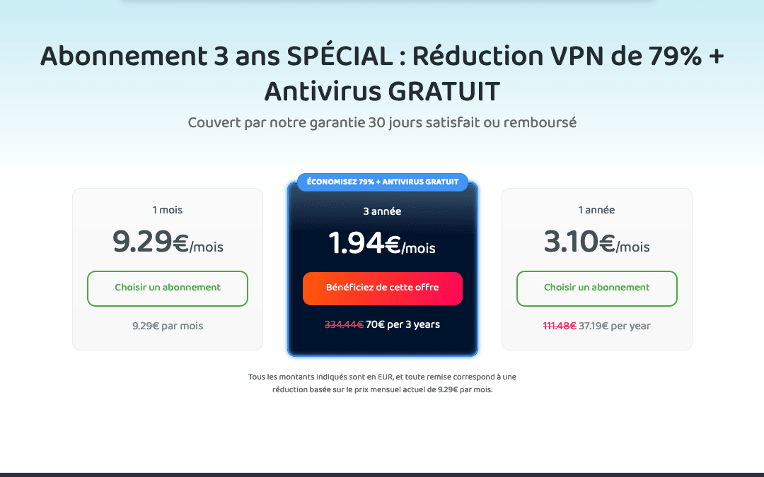 Private Internet Access : VPN à petit prix Private Internet Access
