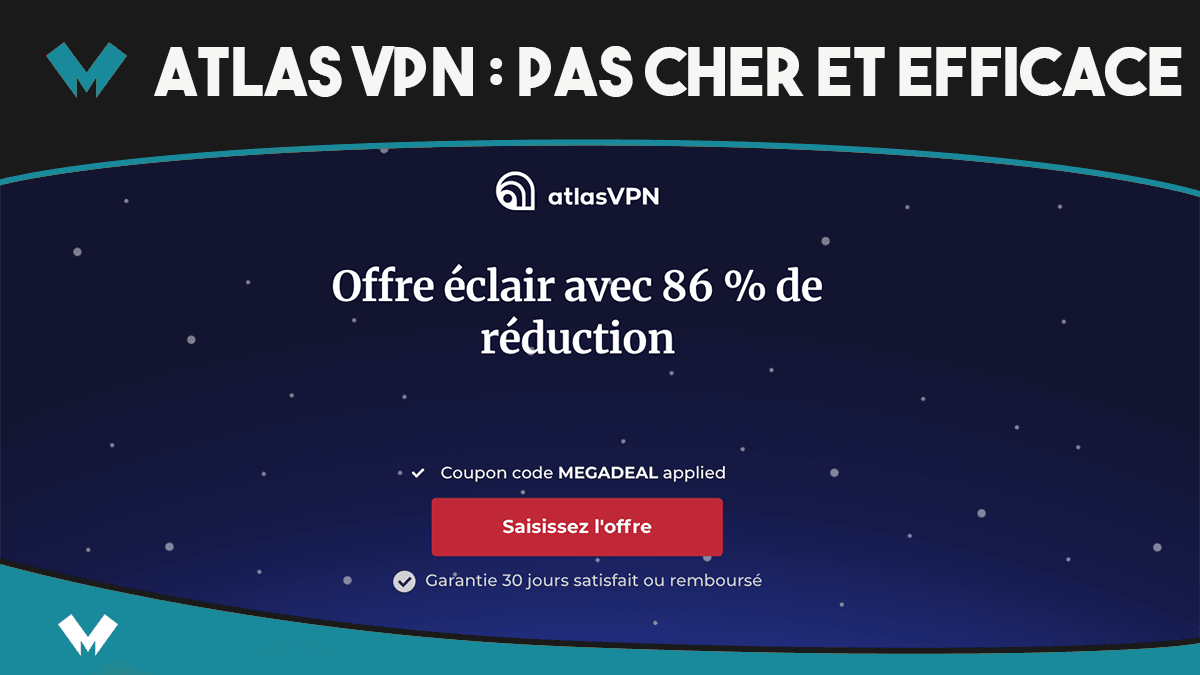 AtlasVPN présentation VPN pas cher