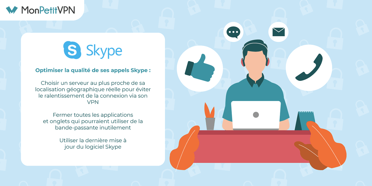 Optimiser ses appels sur Skype avec un VPN