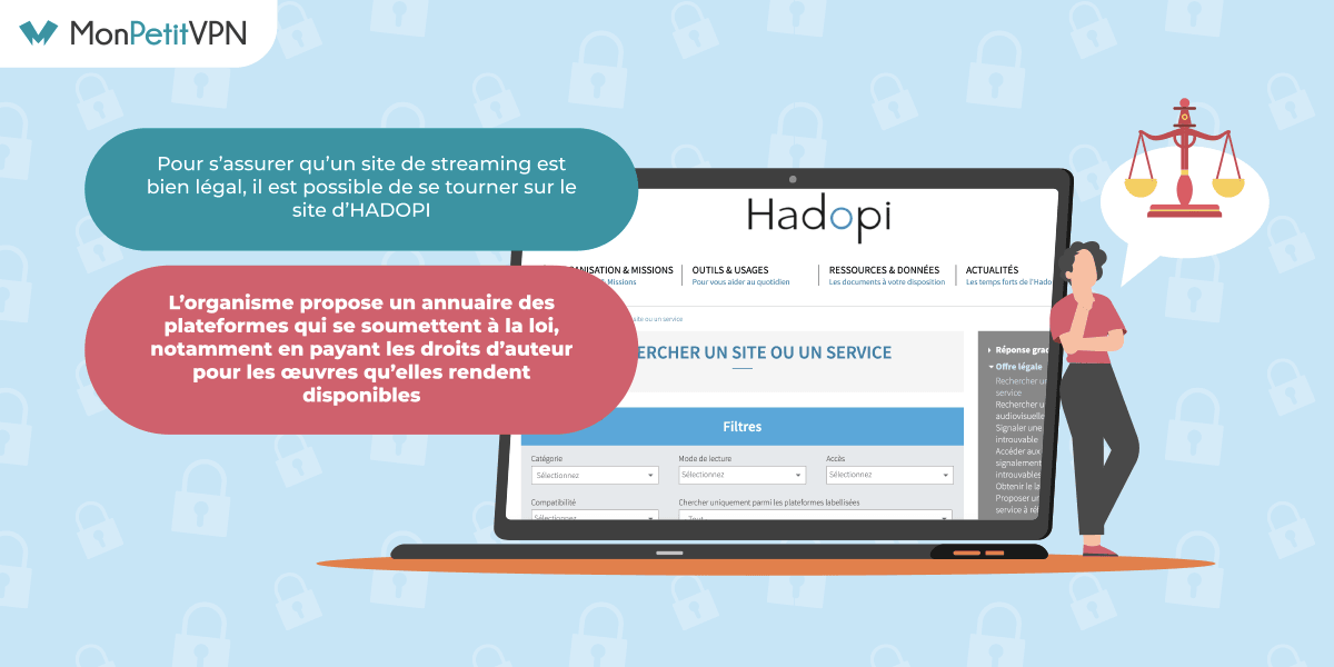 Savoir si un site de streaming est légal Identifier si un site de streaming est légal ou non