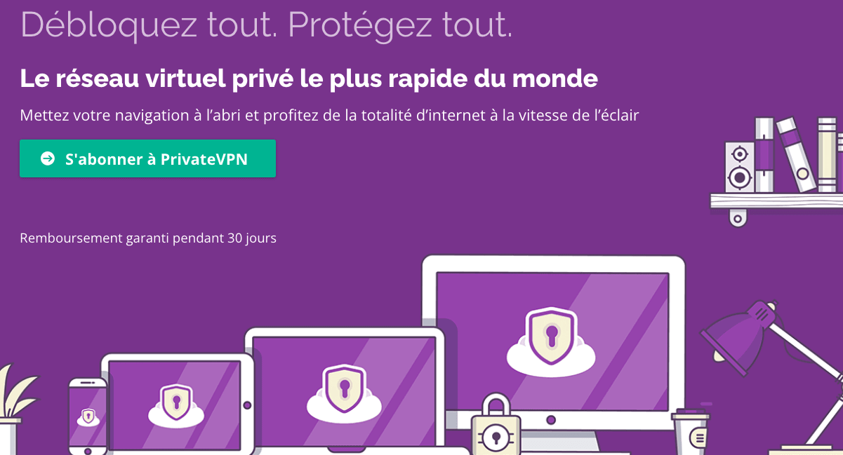 PrivateVPN et le streaming Le streaming avec PrivateVPN