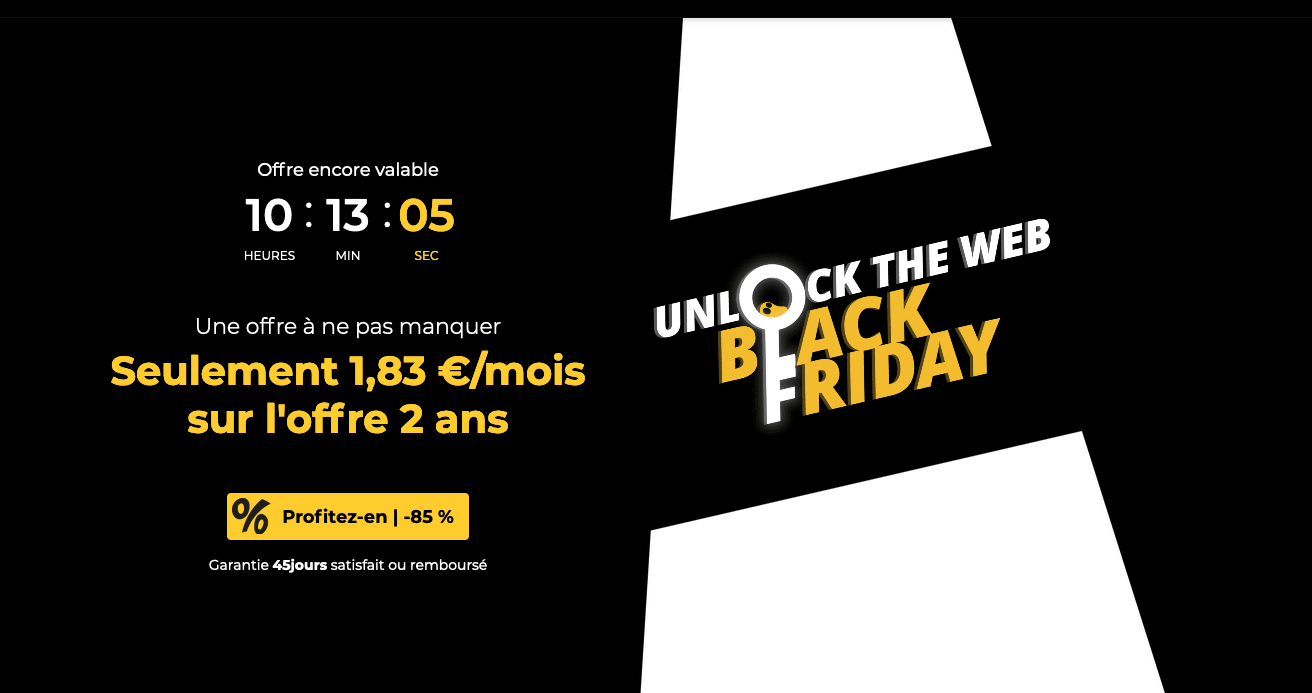 Le Black Friday CyberGhost VPN la promo CyberGhost