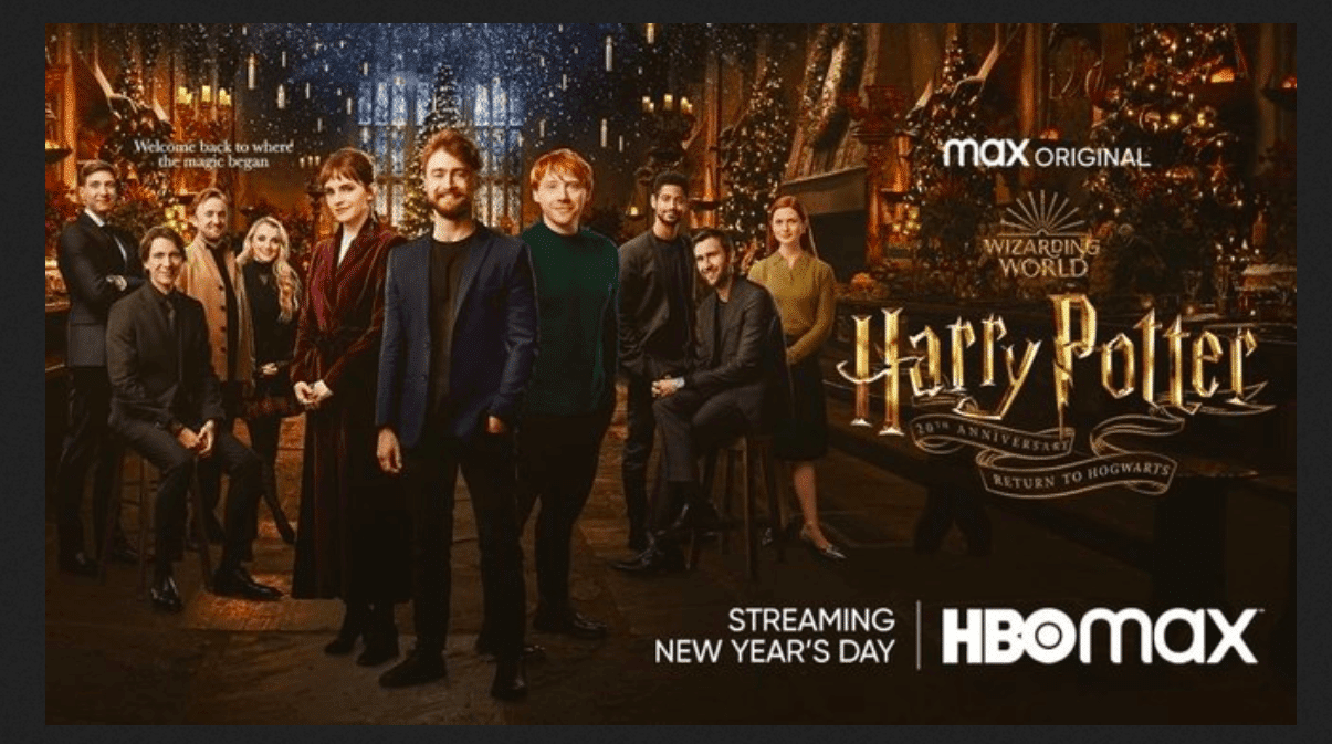 Emission spéciale Harry Potter sur HBO Max avec un VPN