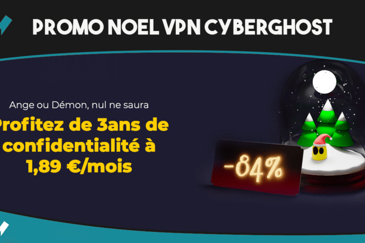 Promo VPN Noël Cyberghost