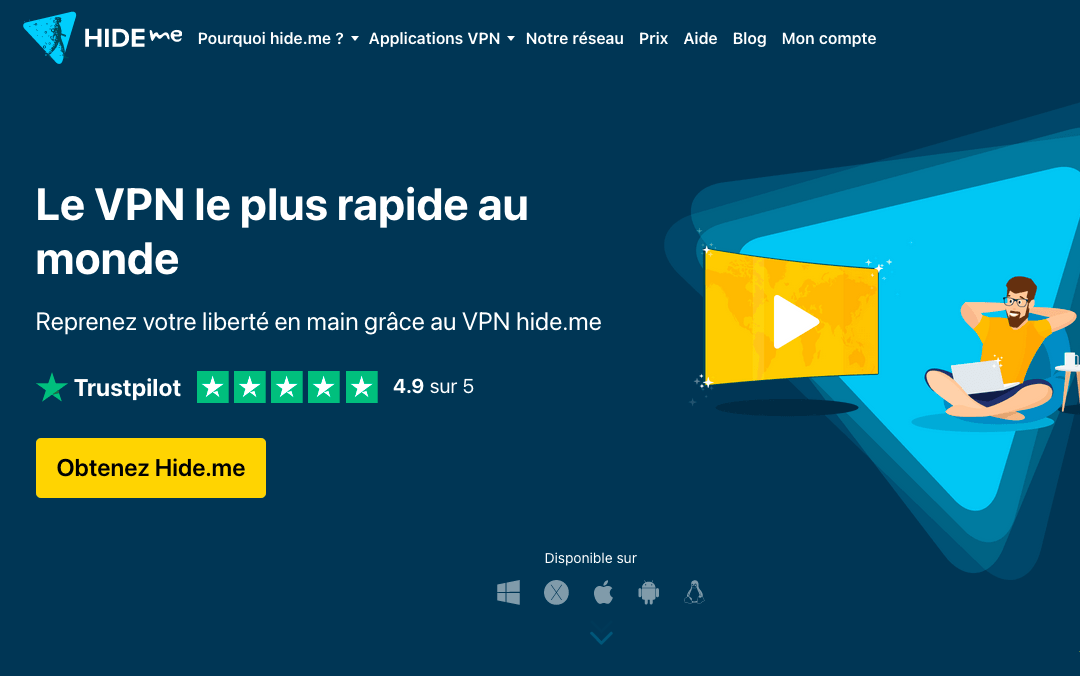 VPN gratuit : Hide.me offre une concurrence de taille Le VPN Hide.me