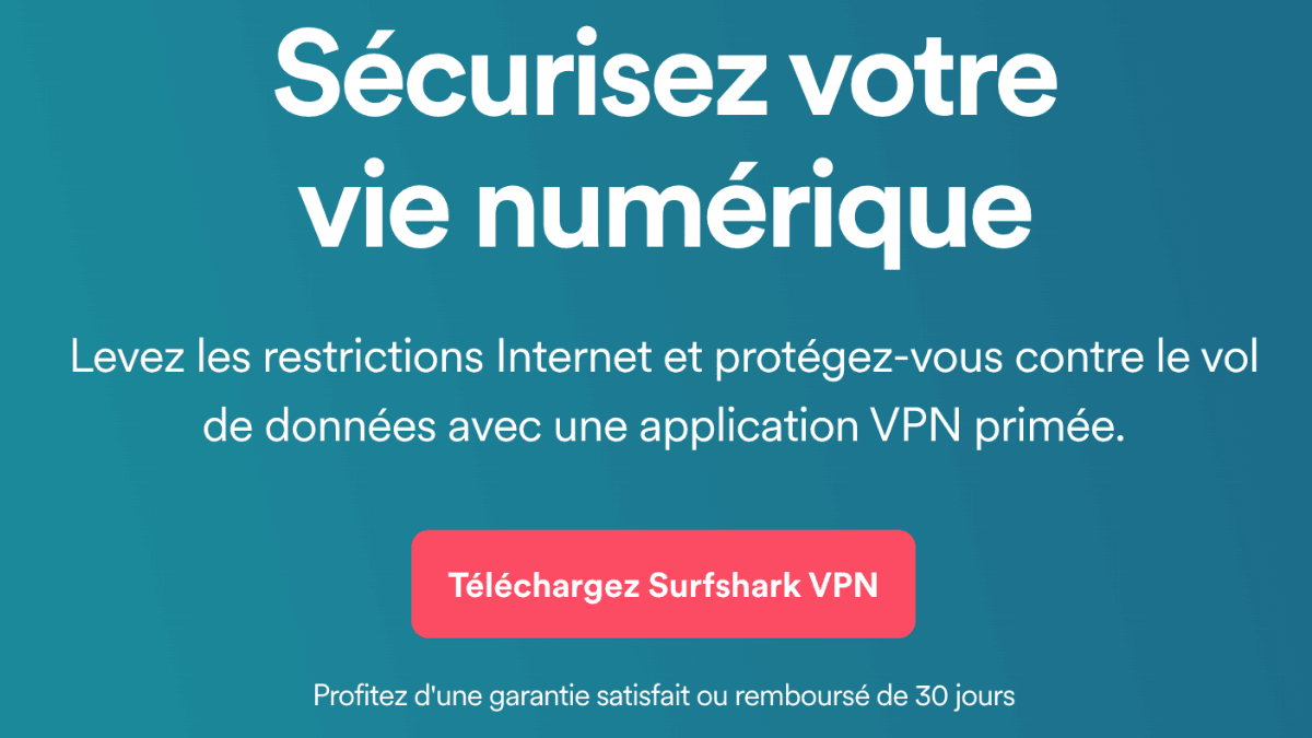 VPN pour Disney+ US en promo Disney+ US Surfshark