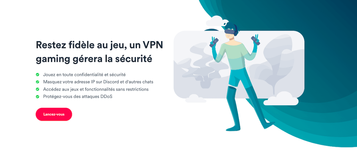 VPN pour gamer Surfshark