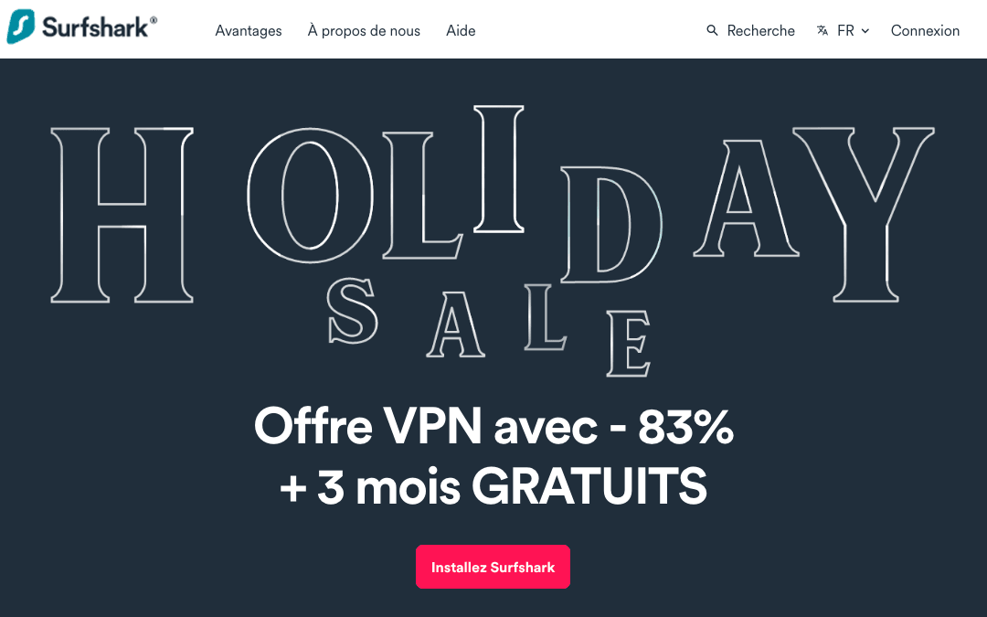VPN pour étudiant : Surfshark offre un service complet et performant Le VPN Surfshark