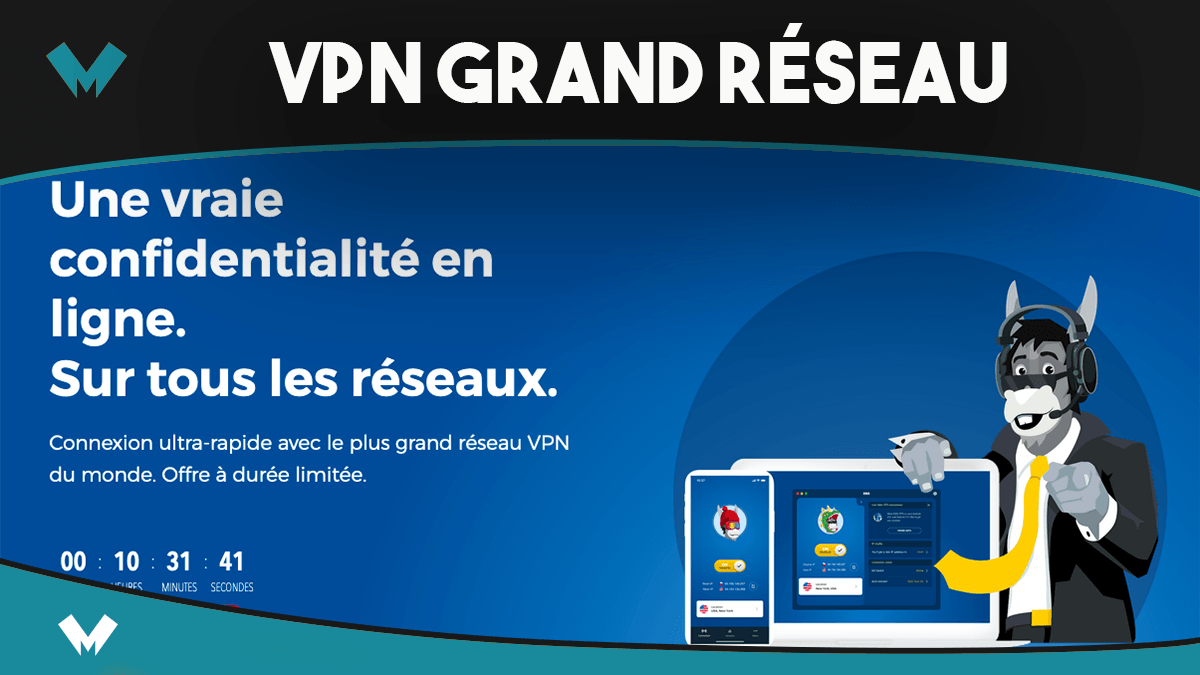 Top 2 des VPN grand réseau