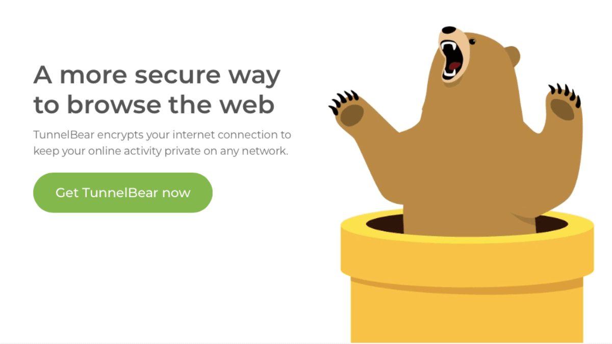 TunnelBear et son VPN pas cher