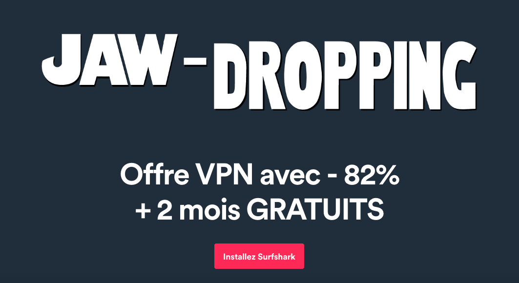 Le VPN iPhone SurfShark