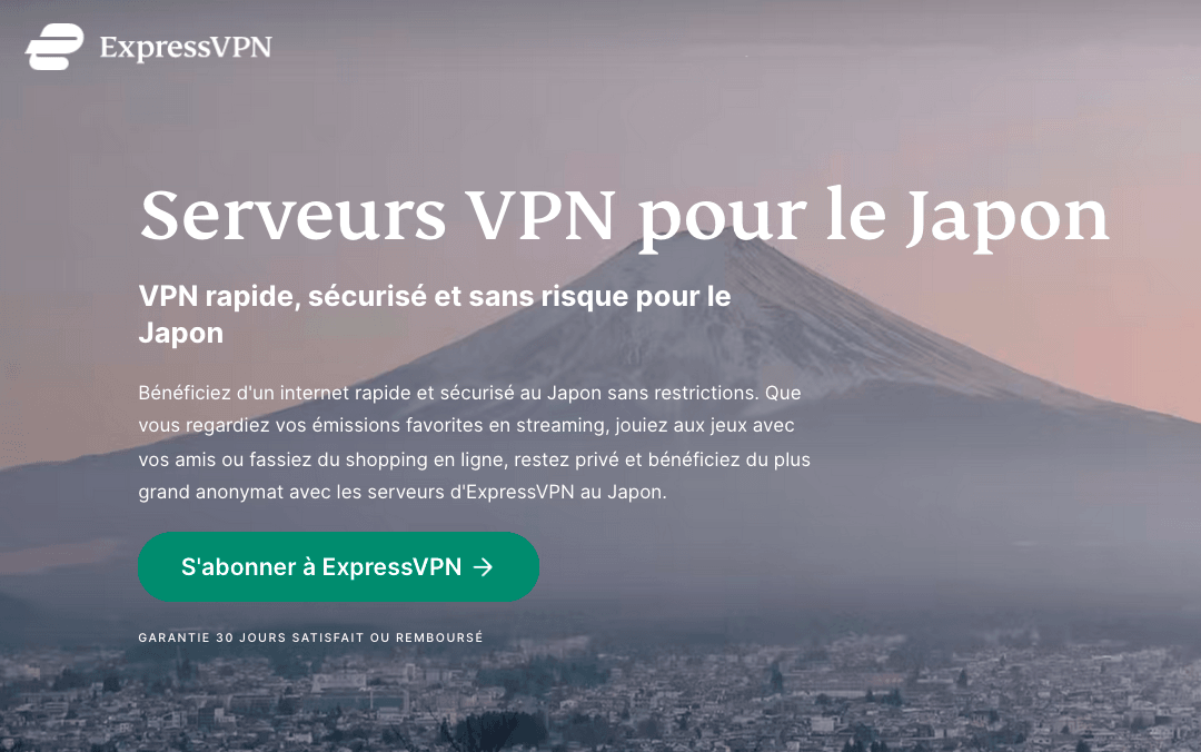 VPN pour le Japon