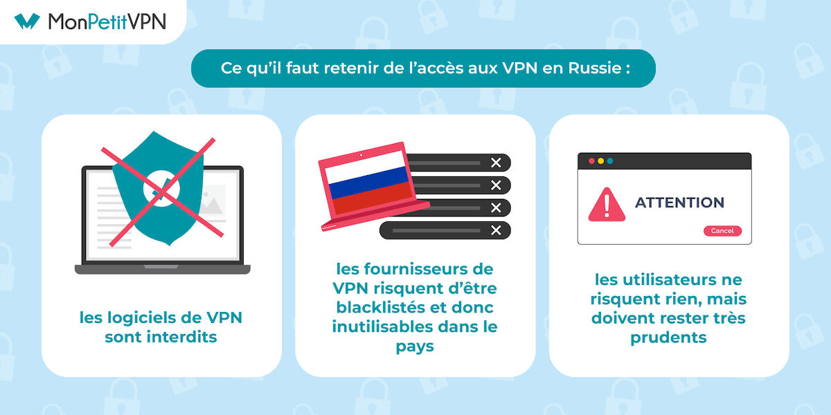 VPN Russie, les points importants