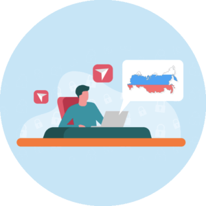 Obtenir adresse IP en Russie