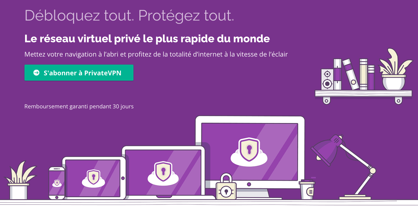 VPN en promo avec 2 ans offerts Private VPN No log