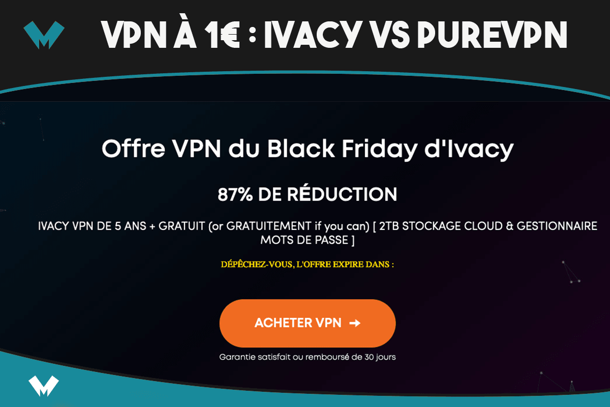Top des VPN à 1€