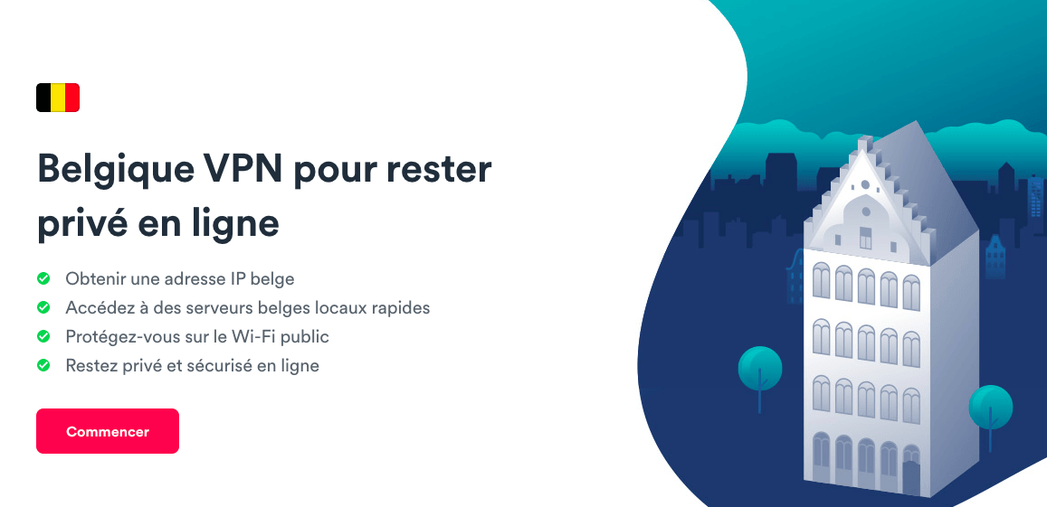 Profiter de RTBF partout dans le monde avec Surfshark