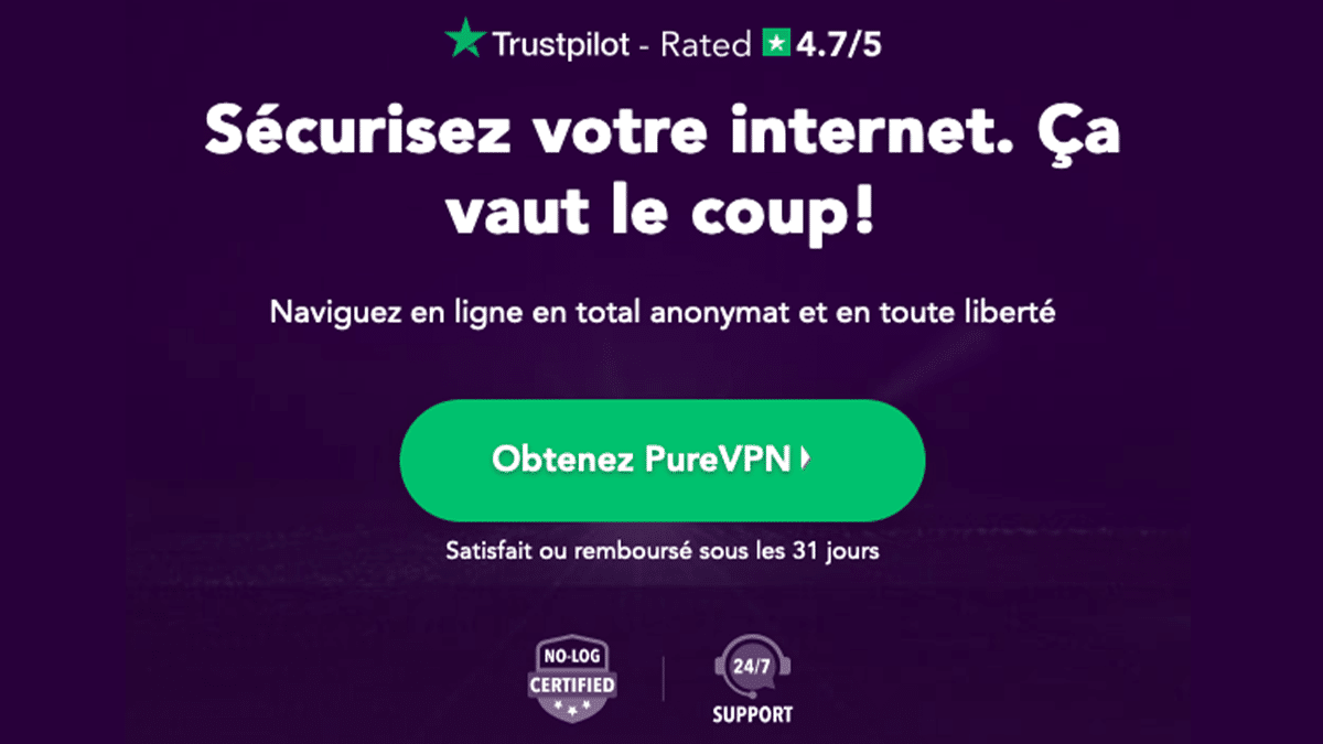 VPN Disney+ PureVPN