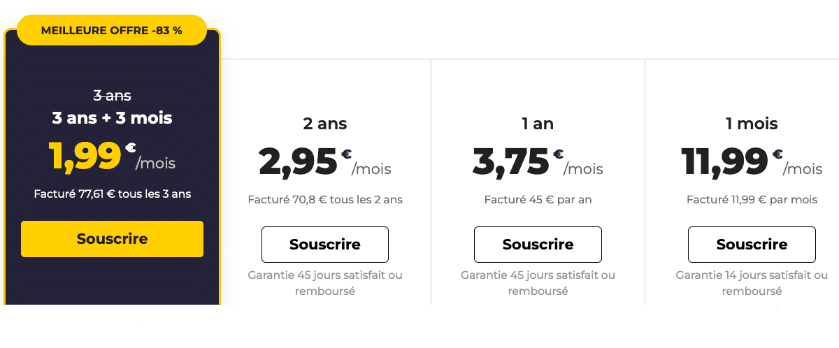 CyberGhost est en promo à -83% Une promotion VPN qui tombe à pic chez CyberGhost