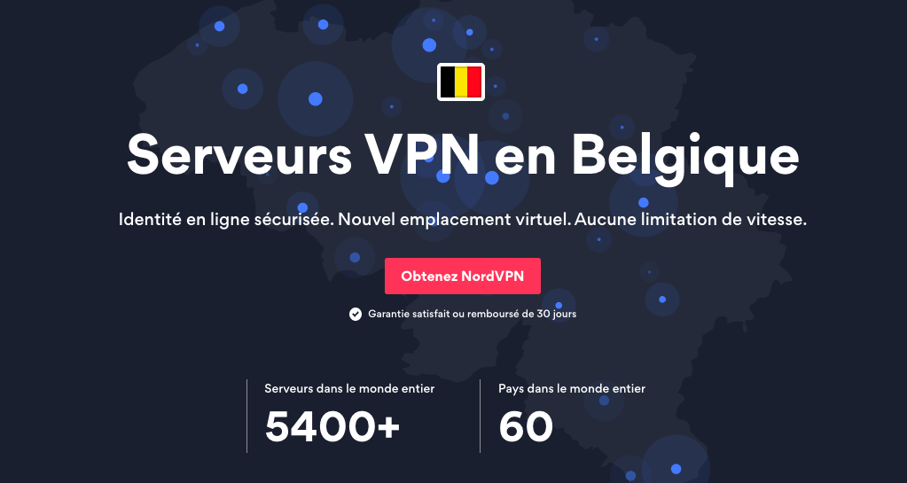 Recevoir RTBF en France avec NordVPN