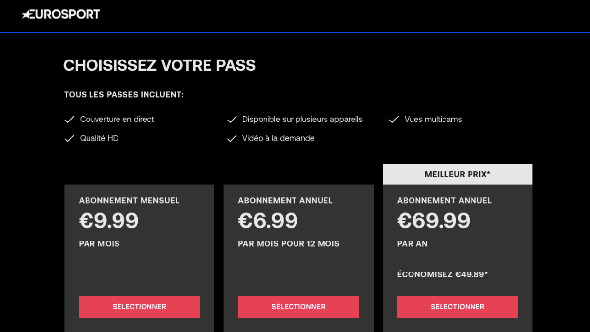 Regarder le tennis sur Eurosport Regarder Roland-Garros sur Eurosport