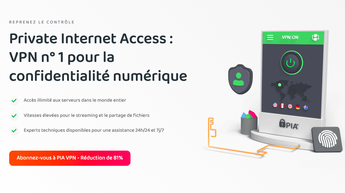 PIA pour regarder la TV française