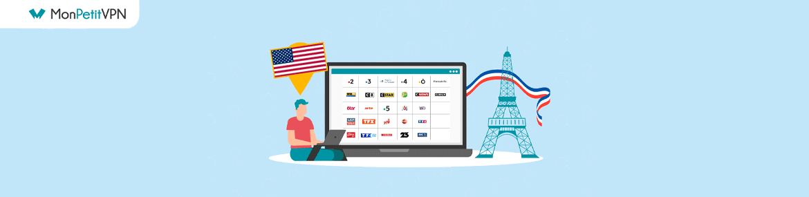 Regarder la télévision française en streaming aux USA