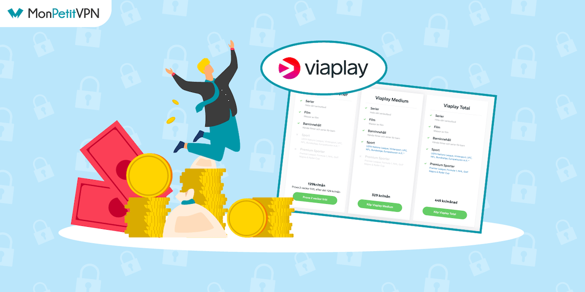 Payer l'abonnement de ViaPlay