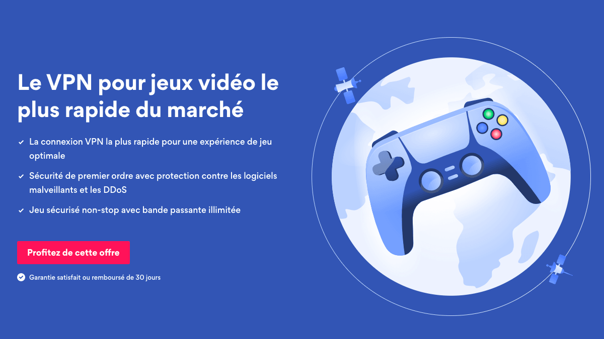 VPN pour jeux-vidéo NordVPN VPN Gaming