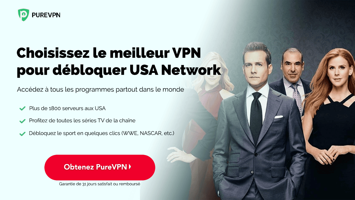 Débloquer USA Network à l'aide de PureVPN