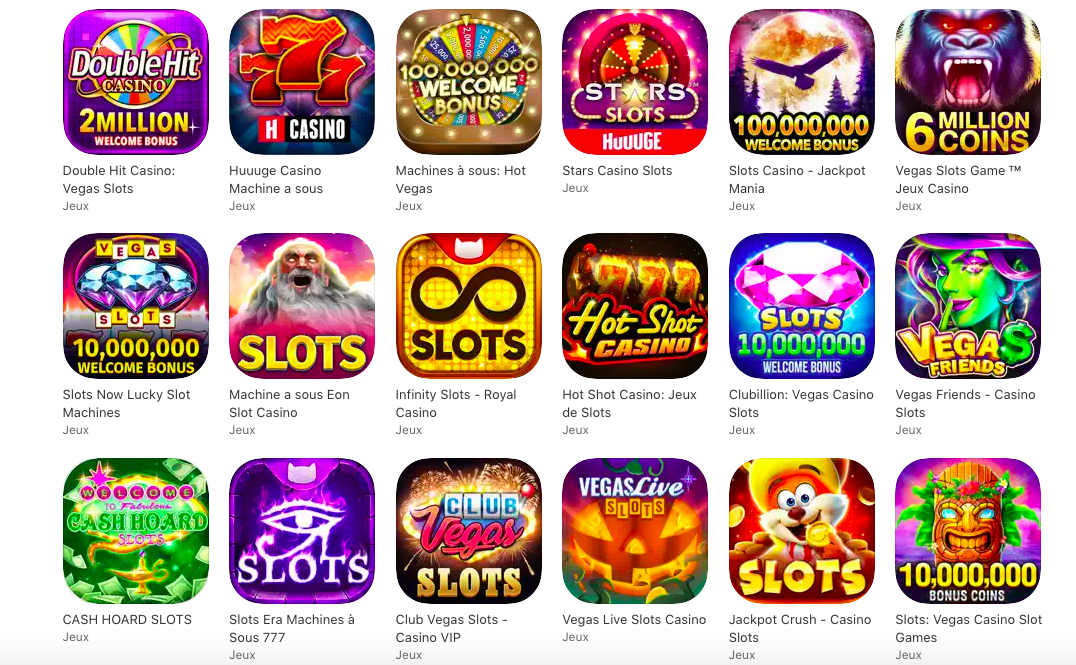Appli casino en ligne Les applications de casinos de plus en plus nombreuses