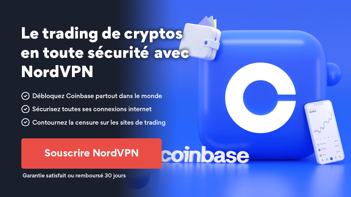 Se connecter à Coinbase avec NordVPN