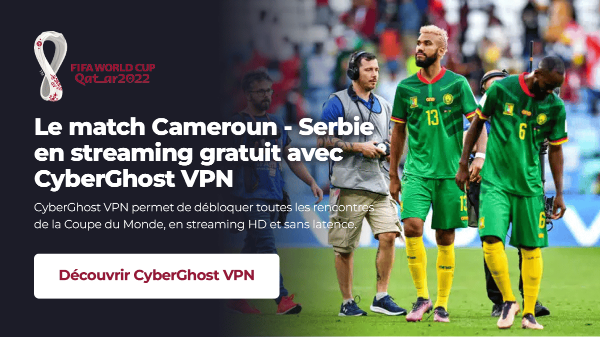 cameroun serbie streaming gratuit
