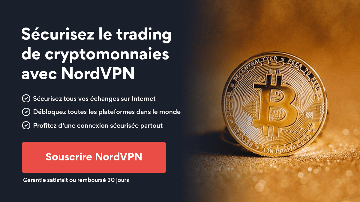 Le trading de crypto avec NordVPN