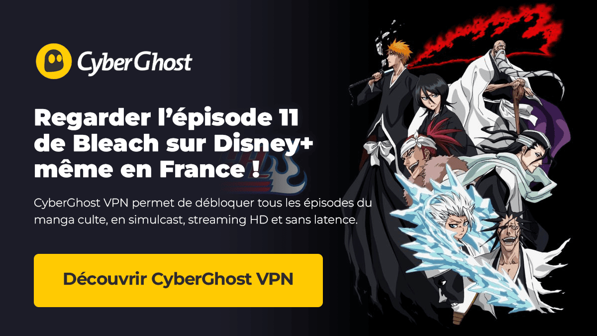 Regarder Bleach épisode 11 en France : comment faire