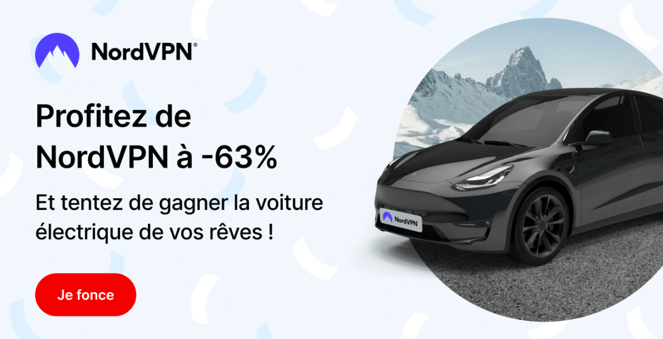 NordVPN voiture à gagner NordVPN en promo