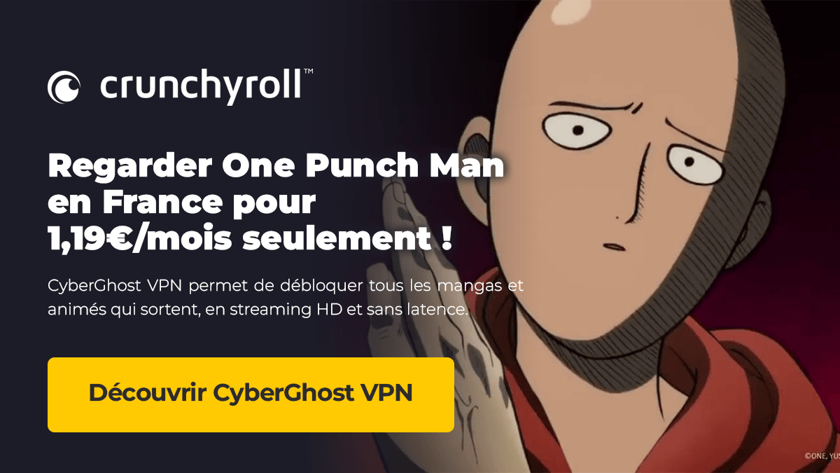 Regarder One Punch Man sur CyberGhost