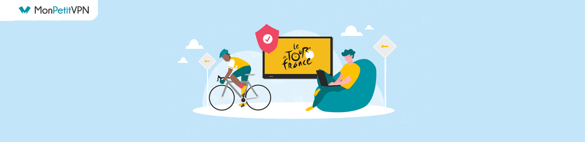 Regarder gratuitement le Tour de France à l'étranger