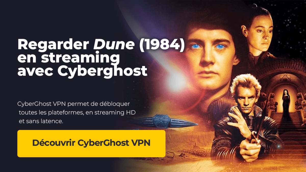 Dune en streaming voir la version de David Lynch sur Netflix