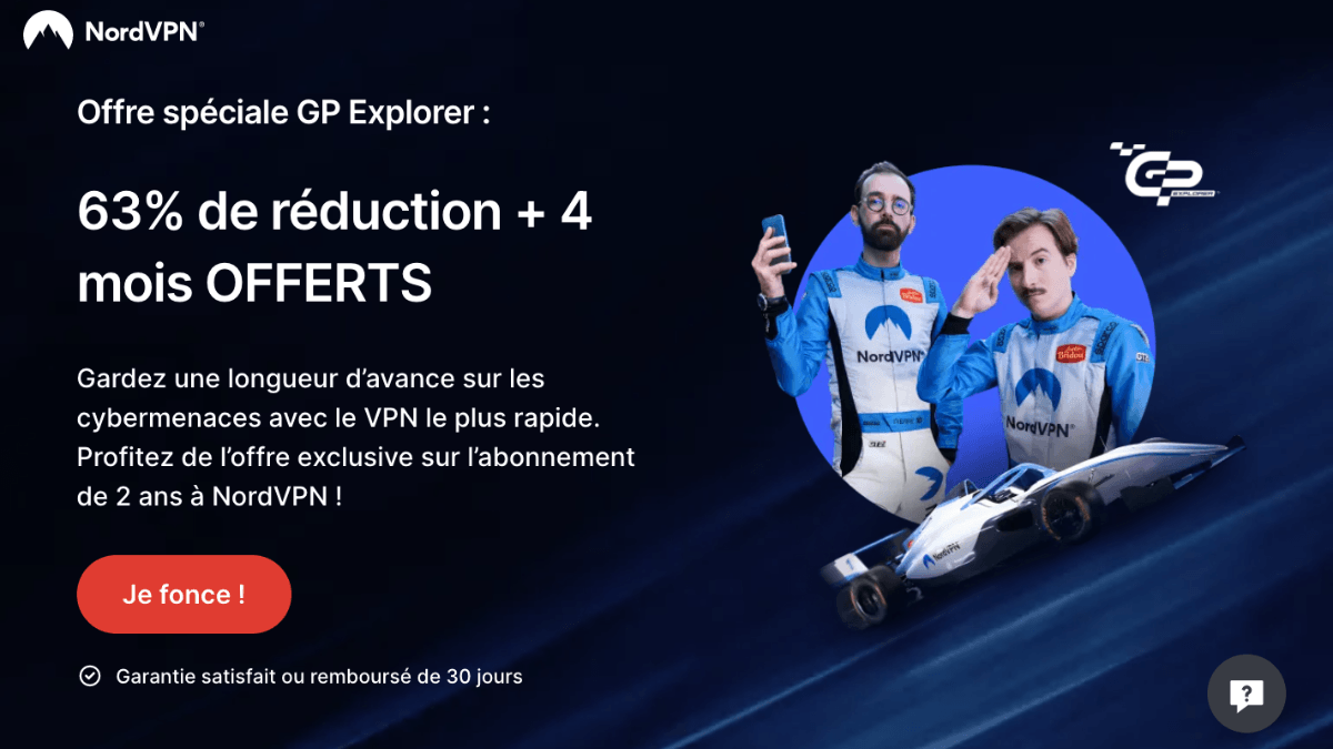 4 mois offerts avec NordVPN