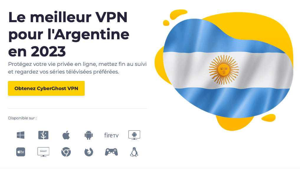 Cyberghost en Argentine