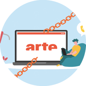 Debloquer Arte hors de France