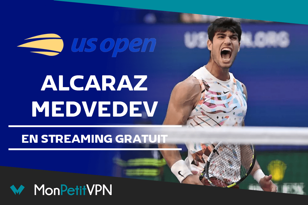 Demi-finale de l'US Open Alcaraz-Medvedev à regarder en clair sur cette