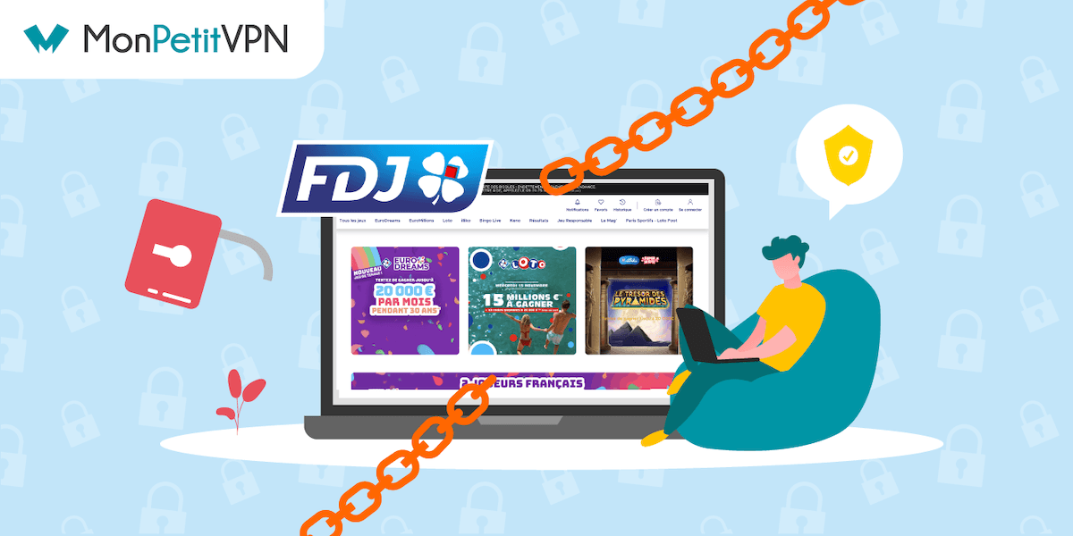 Debloquer le site de la FDJ