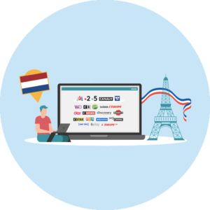Streaming chaînes françaises Pays-Bas