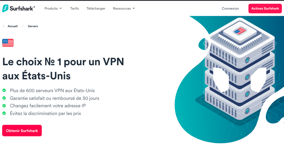 VPN USA Surfshark