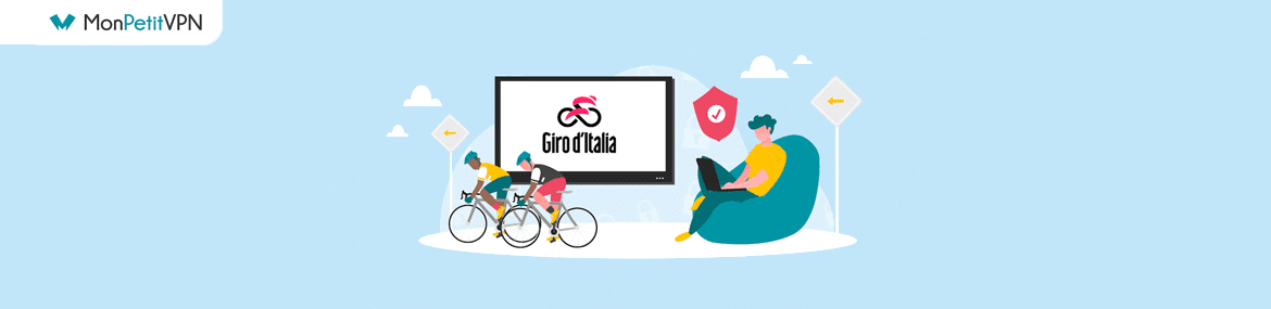Diffusion gratuite du Tour d'Italie de cyclisme